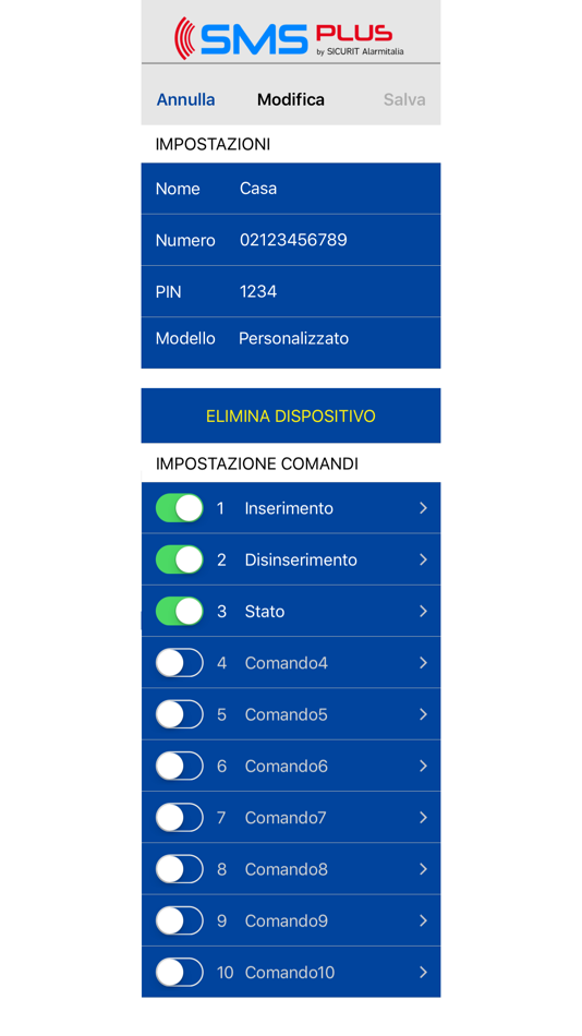 #4. Sicurit SMS Plus (iOS) 由: SICURIT ALARMITALIA SPA