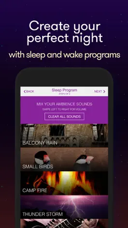 Game screenshot Alarm Clock Sleep Sounds Plus hack