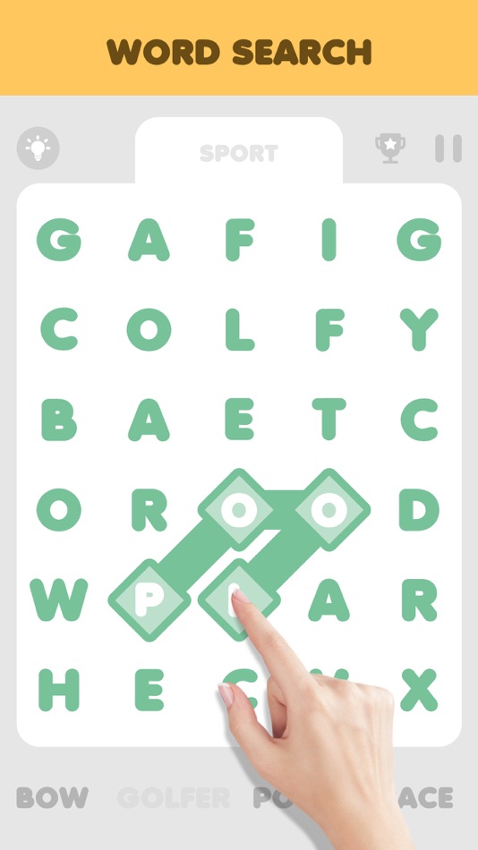 #3. Word Search Puzzles· (iOS) 由: 晓俊 王