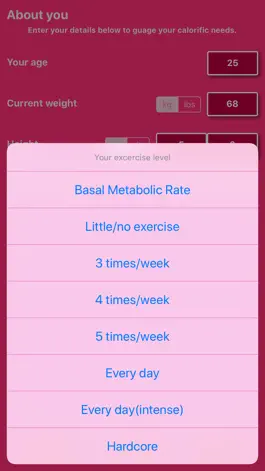 Game screenshot Breastfeeding Caloric Calc apk