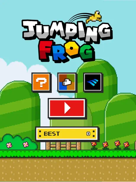 Jumping Frog - pipes adventure -
