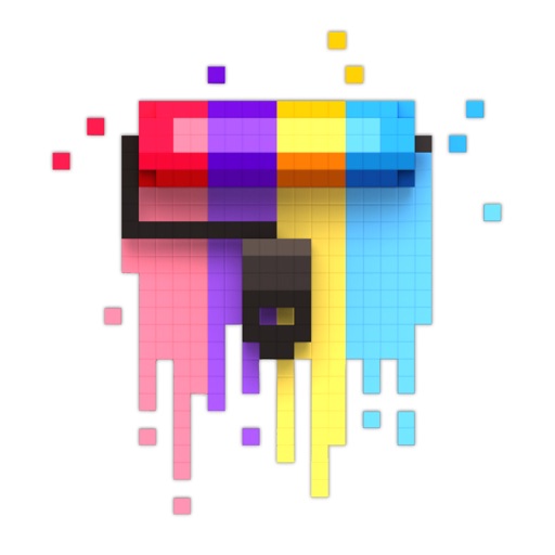 Magic Pixel - 3D Coloring Book Icon