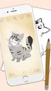 How To Draw Cats & Kittens screenshot #1 for iPhone