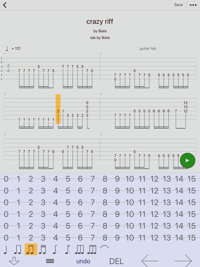 Guitar Tabs X Tabs Editor On The App Store