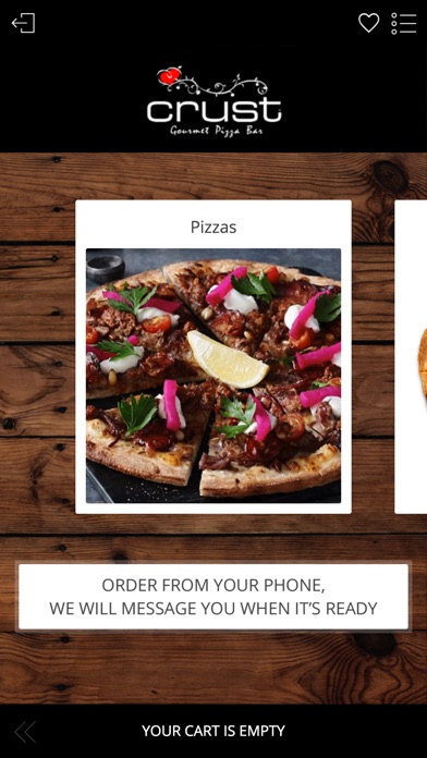 Crust Pizza HQ screenshot 2