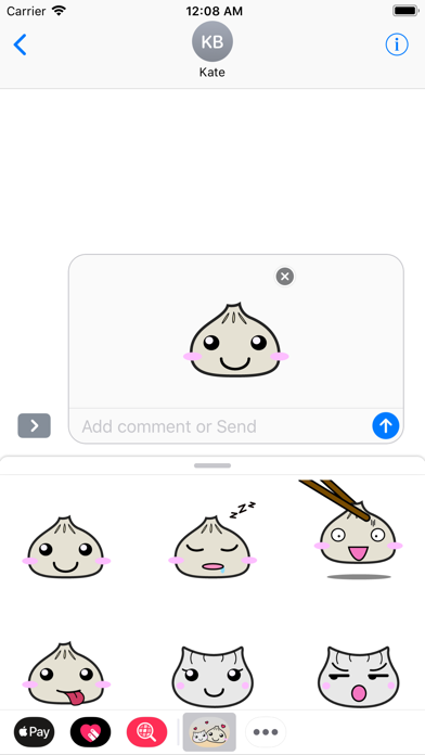 Dumplings Love Stickers screenshot 3