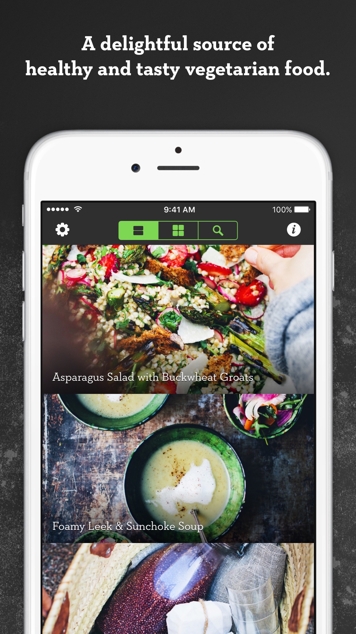 Screenshot do app Green Kitchen