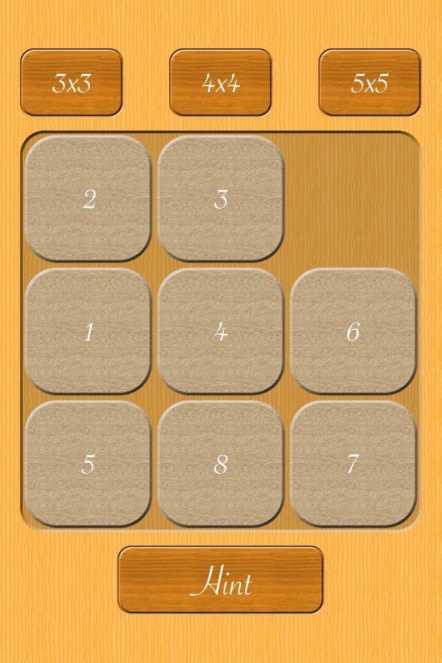 Fifteen Puzzle Game With AI screenshot 2