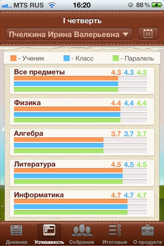 Мой дневник screenshot 2