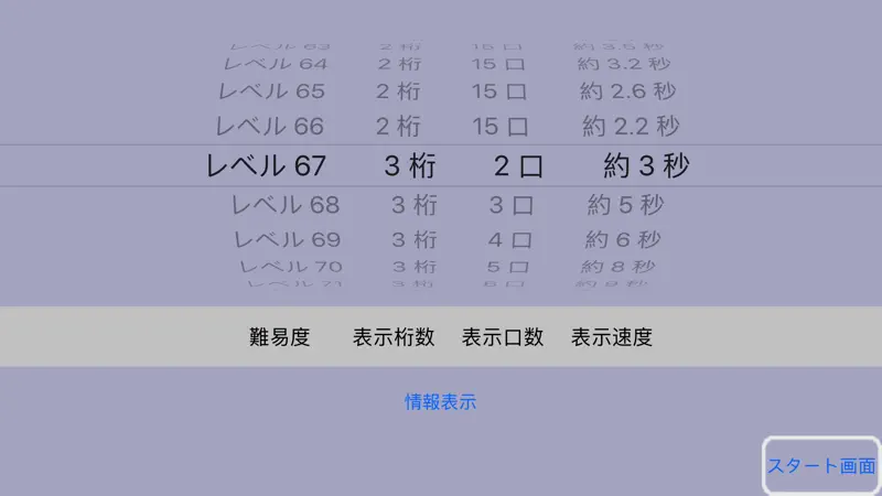 フラッシュ暗算（公式） screenshot 1 of 5