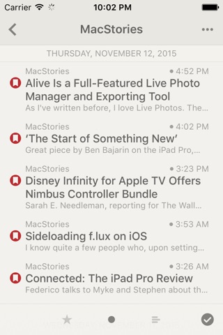 Reeder 3 screenshot 3