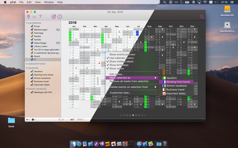 Screenshot #2 pour yCal