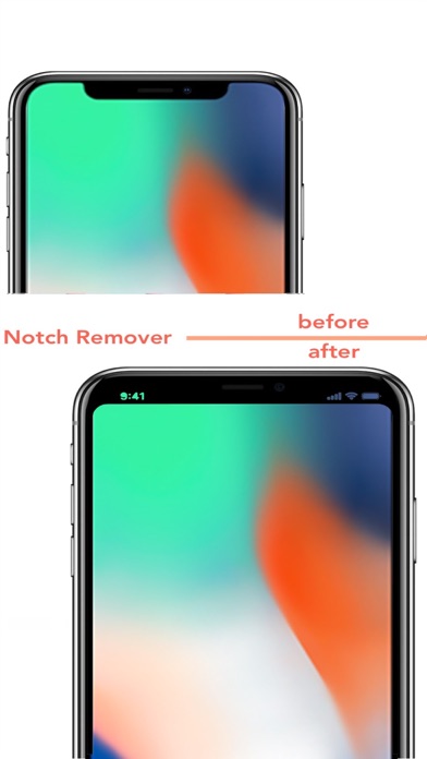 Notch Remover for X screenshot1