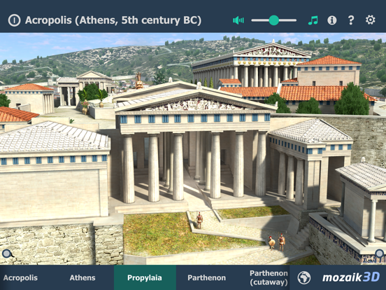 Acropolis Interactive 3D iPad screenshot 5 - Education app