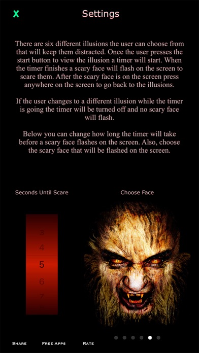 Optical Illusion Prank - Scare your friends! iPhone screenshot 5 - Entertainment app