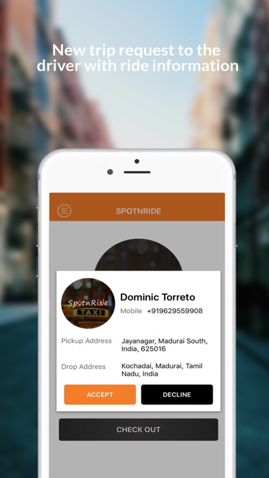 SpotnRide Driver screenshot 3