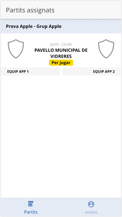 App screenshot