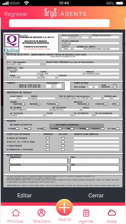 Arya agents screenshot-4