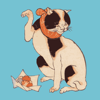 Kuniyoshi Cats Stickers