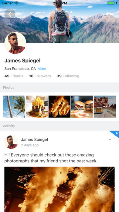 Screenshot #3 pour SocialBuddy App