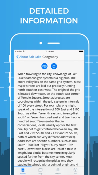 Salt Lake Travel Guide with Offline Street Map screenshot 4