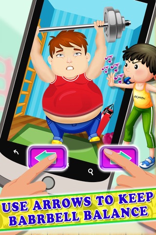 Fat Man Gym - Funny Workout screenshot 3