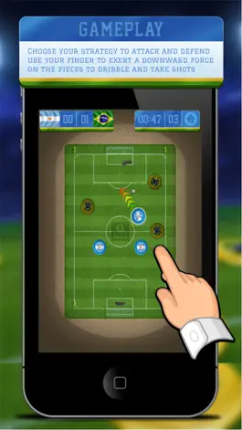 Game screenshot Button Soccer Seguros Unimed apk
