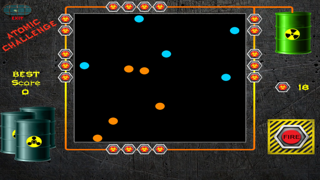 Atomic Challenge, game for IOS