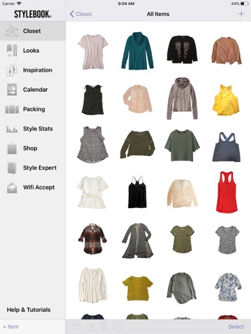 Stylebook screenshot 4