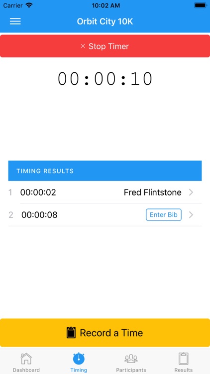 Reluctant Racer Race Timing screenshot-3