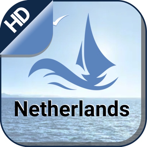 Netherlands gps Nautical offline chart for sailing