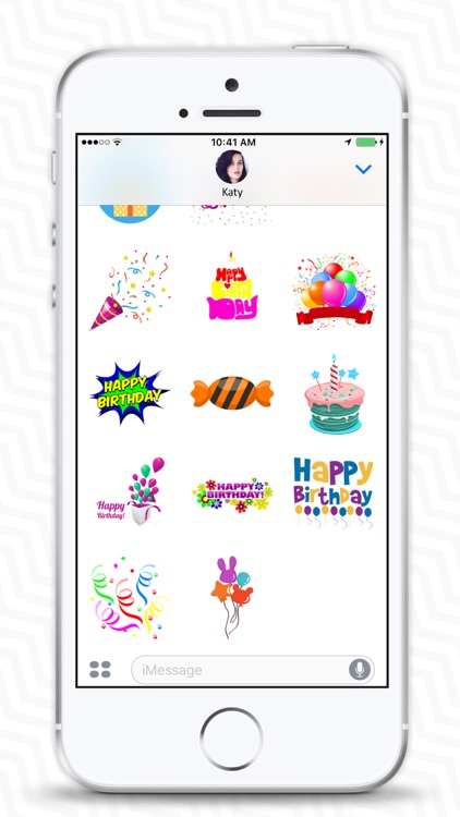 Birthday Stickers & Birthday Wishes - iMessage screenshot-3