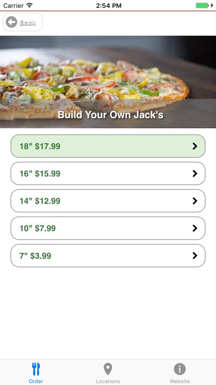 Jack's Pizza Mobile Ordering screenshot-3