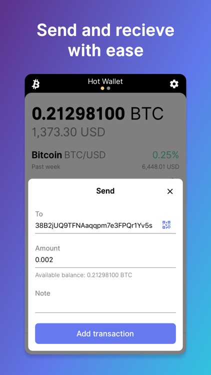 Bitcoin Wallet for COINiD screenshot-3