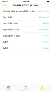 Director de obras screenshot #6 for iPhone