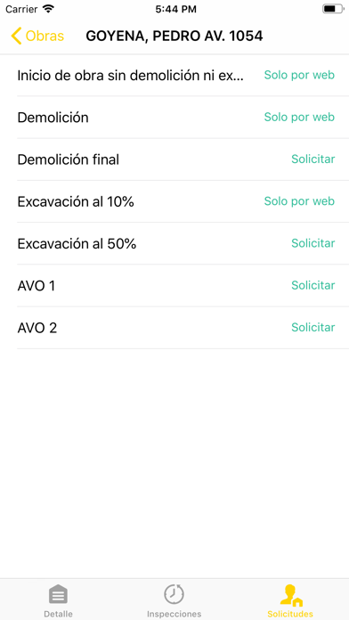 App screenshot