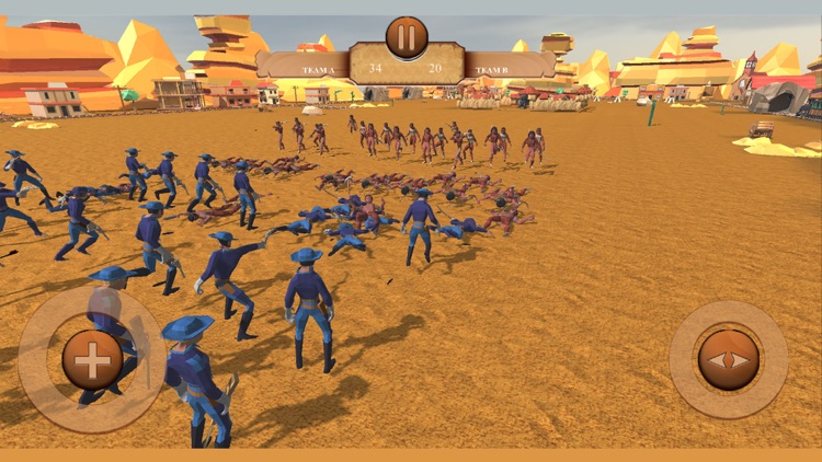 Cowboys Battle Simulator