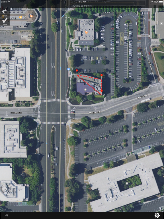 Screenshot #4 pour Area Measurement Lite