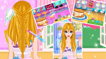 美发沙龙 - 女孩子玩的化妆游戏 screenshot 3