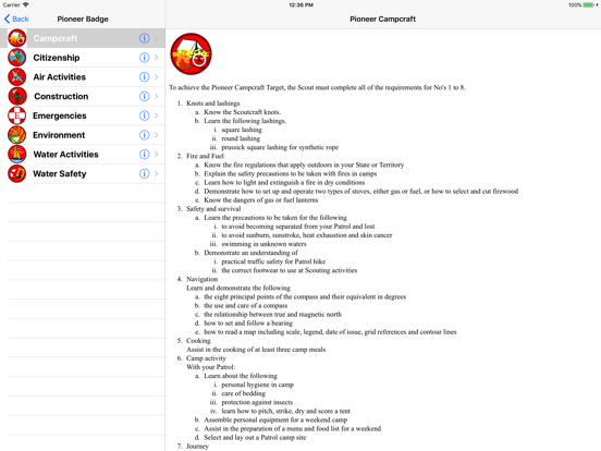 Screenshot #5 pour Scout Record Book