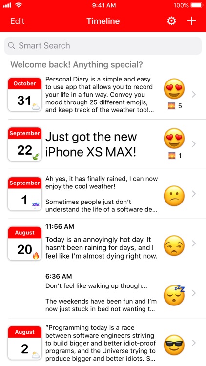 Personal Diary App (Journal)