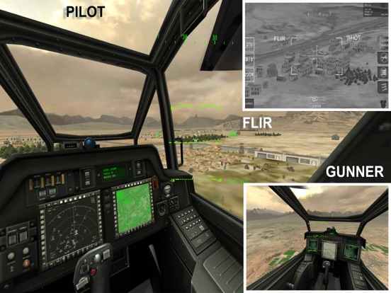 Screenshot #5 pour Apache Pilot Flight Simulator