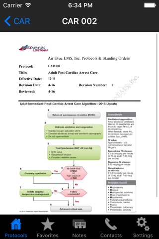 Air Evac Lifeteam Protocols screenshot 3