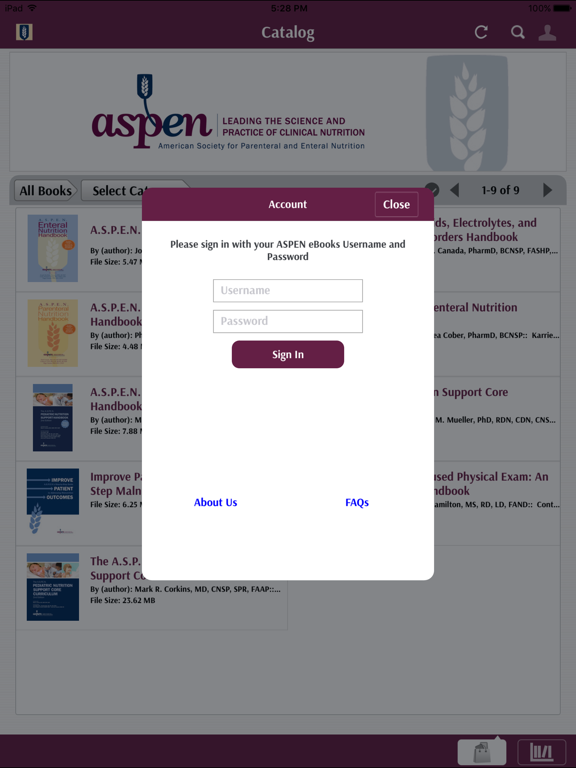 Screenshot #4 pour ASPEN eBooks
