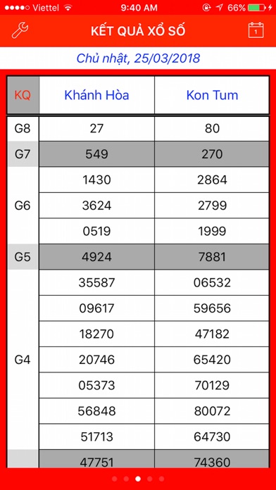 Xổ Số Miền Trung iPhone screenshot 4 - Entertainment app