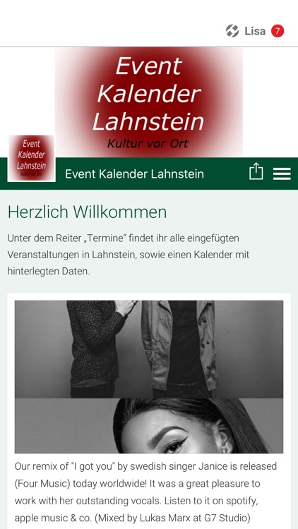 Event Kalender Lahnstein