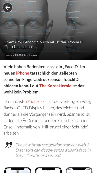 Apfellike Magazin Screenshot