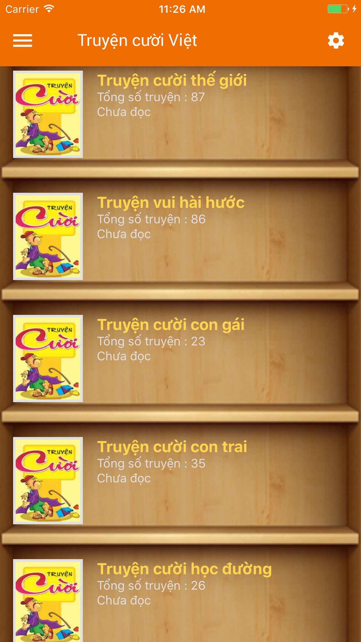 Tủ truyện cười screenshot 3