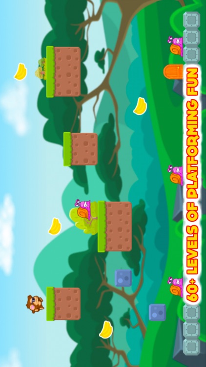 Jumpy Run Monkey For Bananas