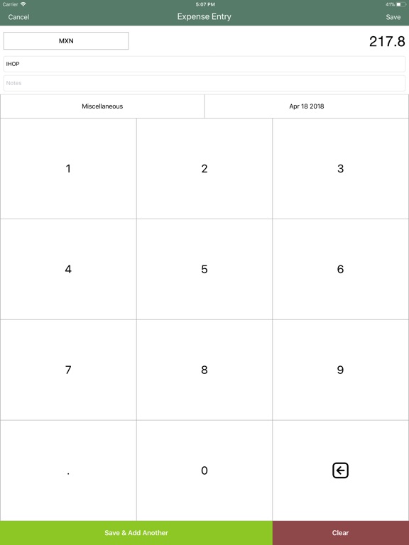 Gobo Travel Expense Log Price Drops Screenshot 4 For Gobo Travel Expense Log